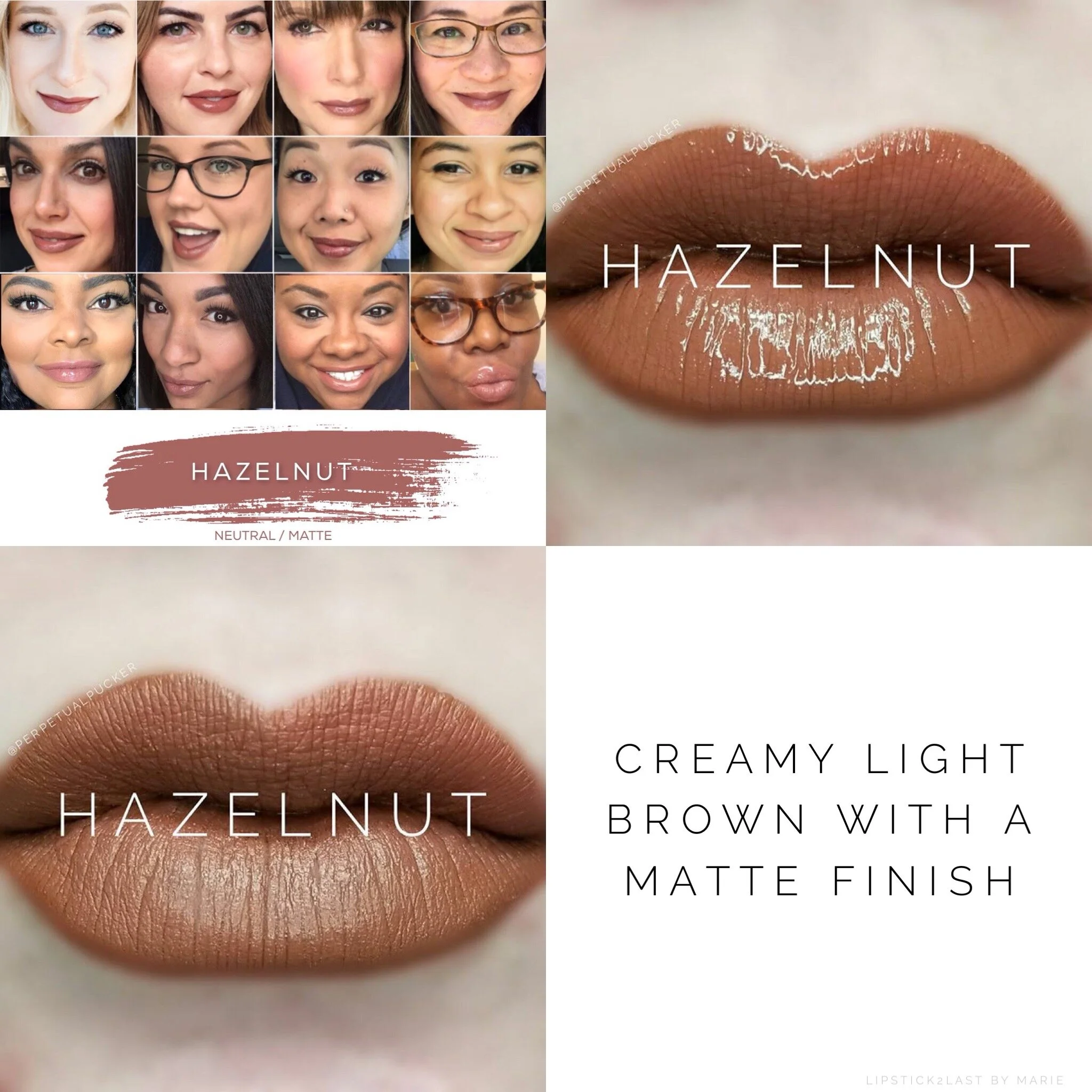 Hazelnut LipSense | Ashley Cejka